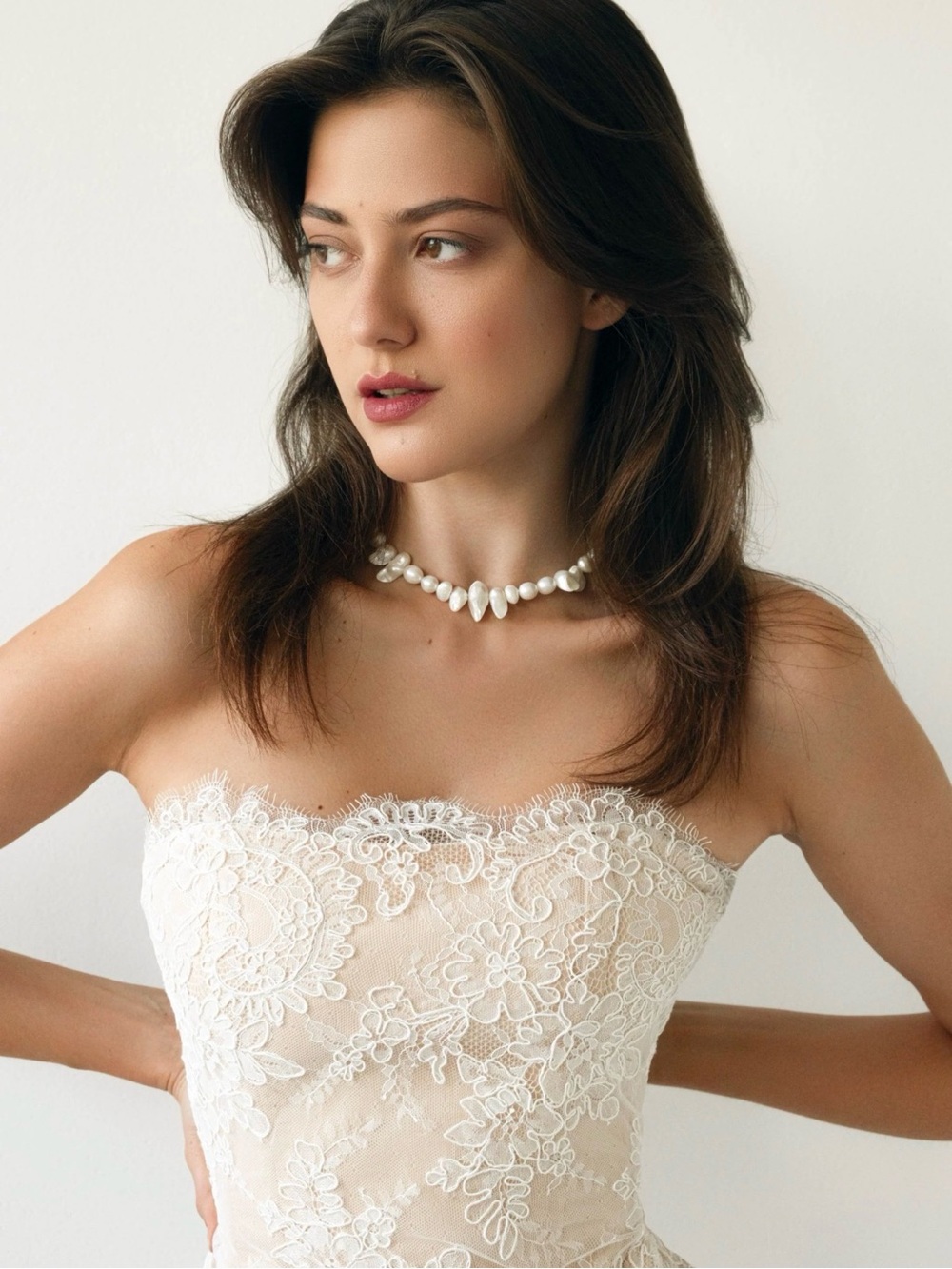 Wolf & Badger Florence Lace Corset